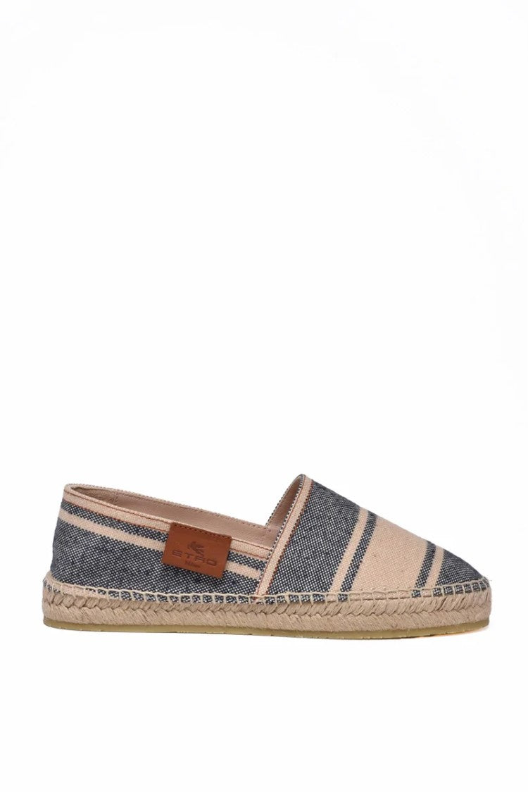 Etro Rope Espadrilles - Beige/Blue
