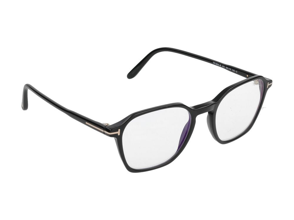Tom Ford Black Ft5804-B Square Eyeglasses