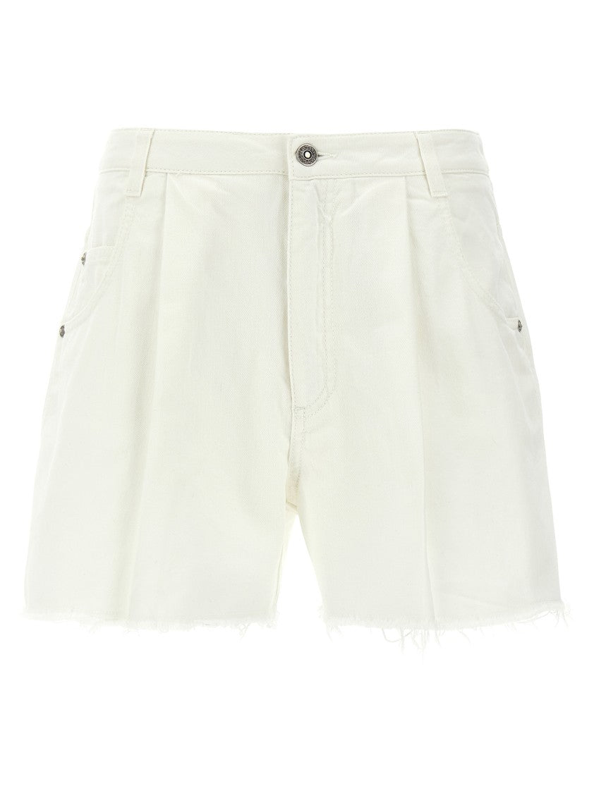 Ermanno Scervino Denim Bermuda Shorts
