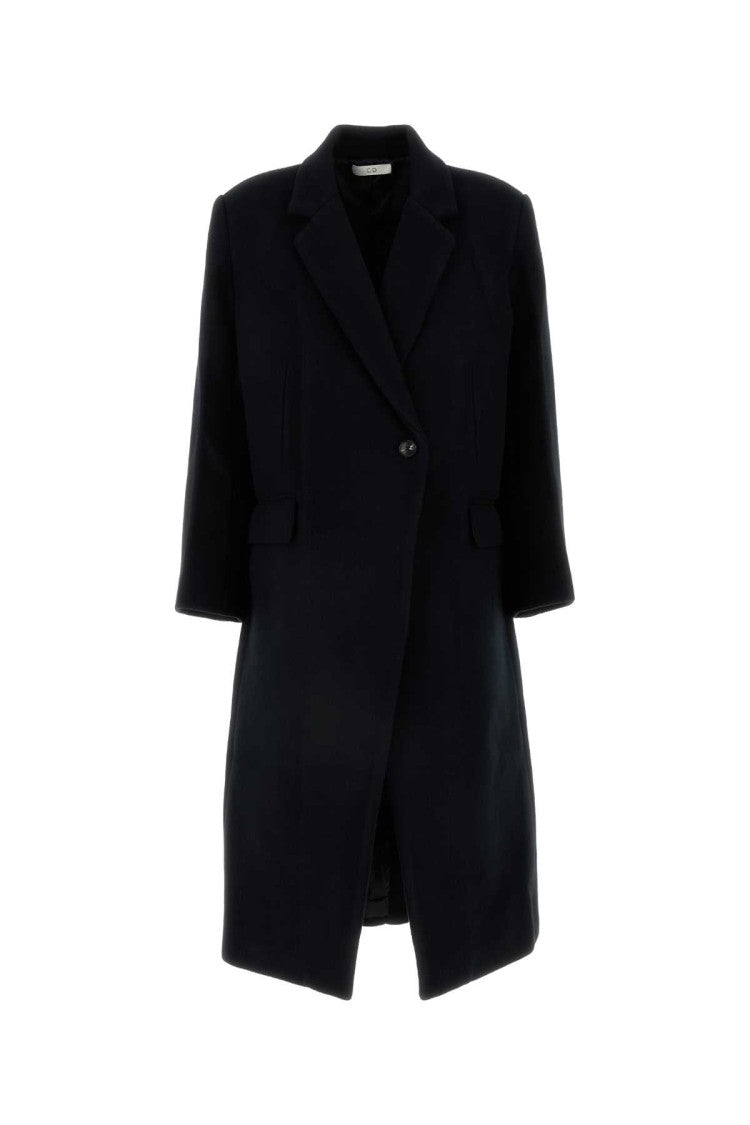 Co Black Wool Coat