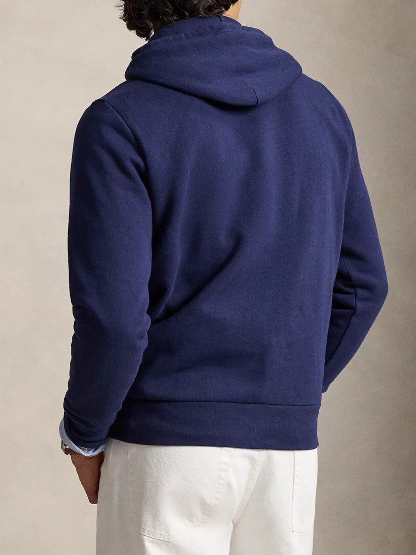 Polo Ralph Lauren Navy Blue Knit Hoodie