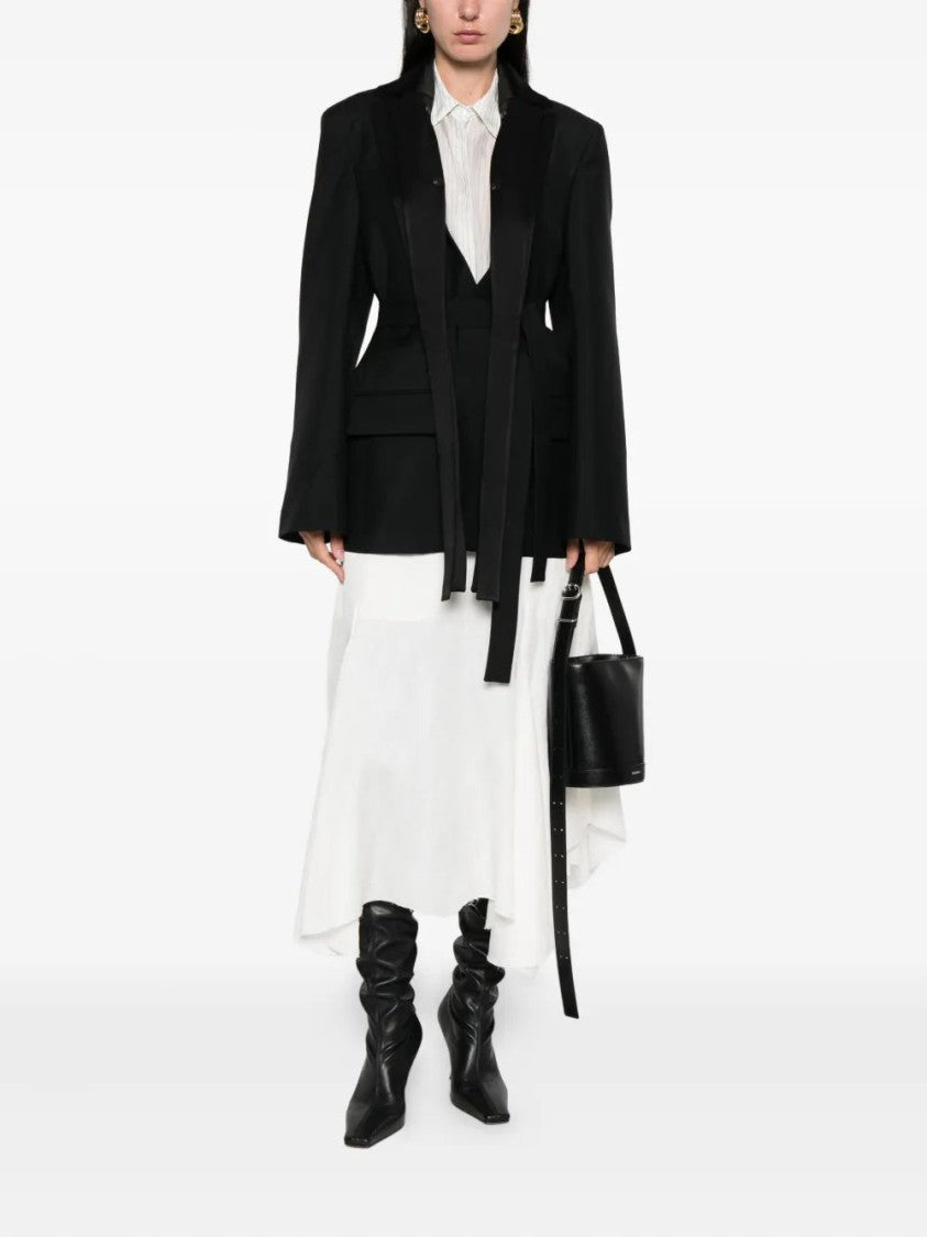 Róhe Shawl-Lapel Wool Jacket