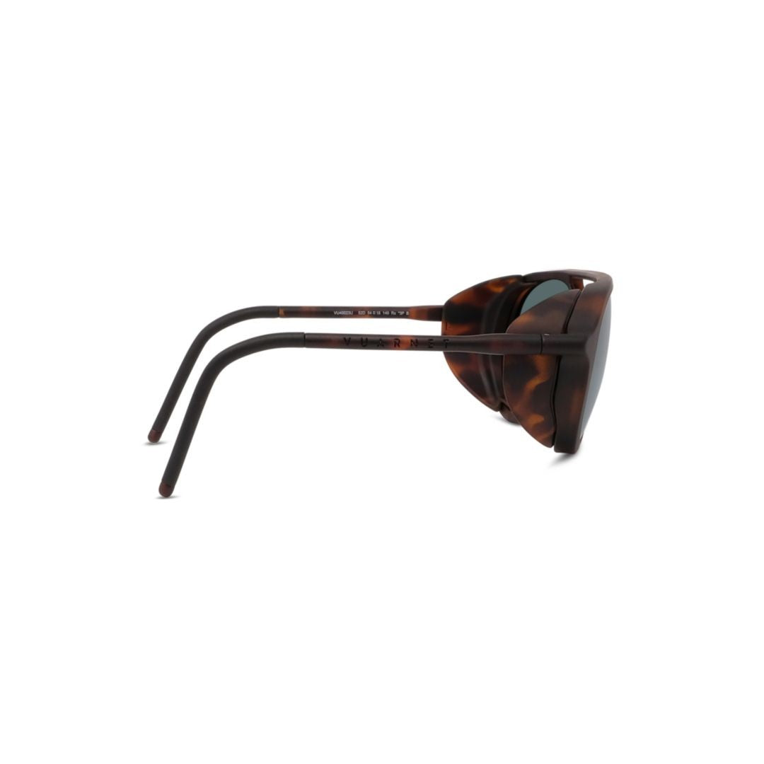 Vuarnet Tortoiseshell Aviator Sunglasses With Integrated Side Shields