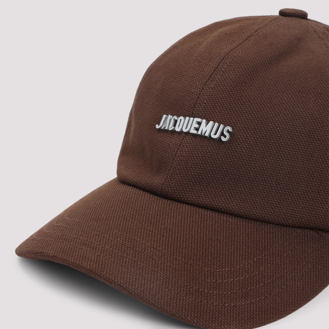 Jacquemus Textured Cotton Baseball Cap