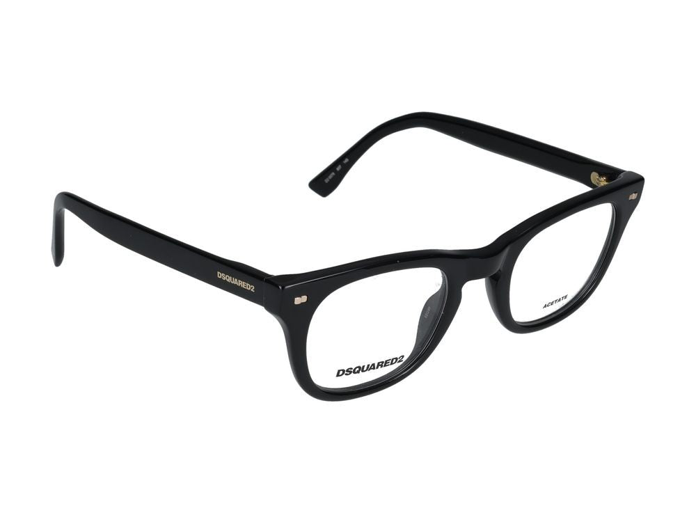 Dsquared2 Eyeglasses D2 0078 807 Black 48/23/145