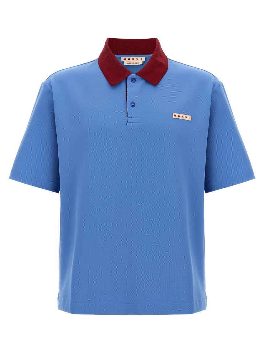 Marni Logo Patch Polo Shirt