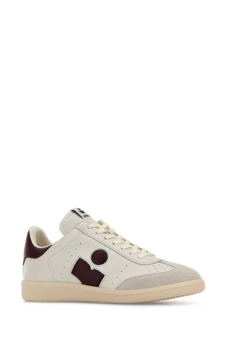 Isabel Marant White Leather Bryce Sneakers