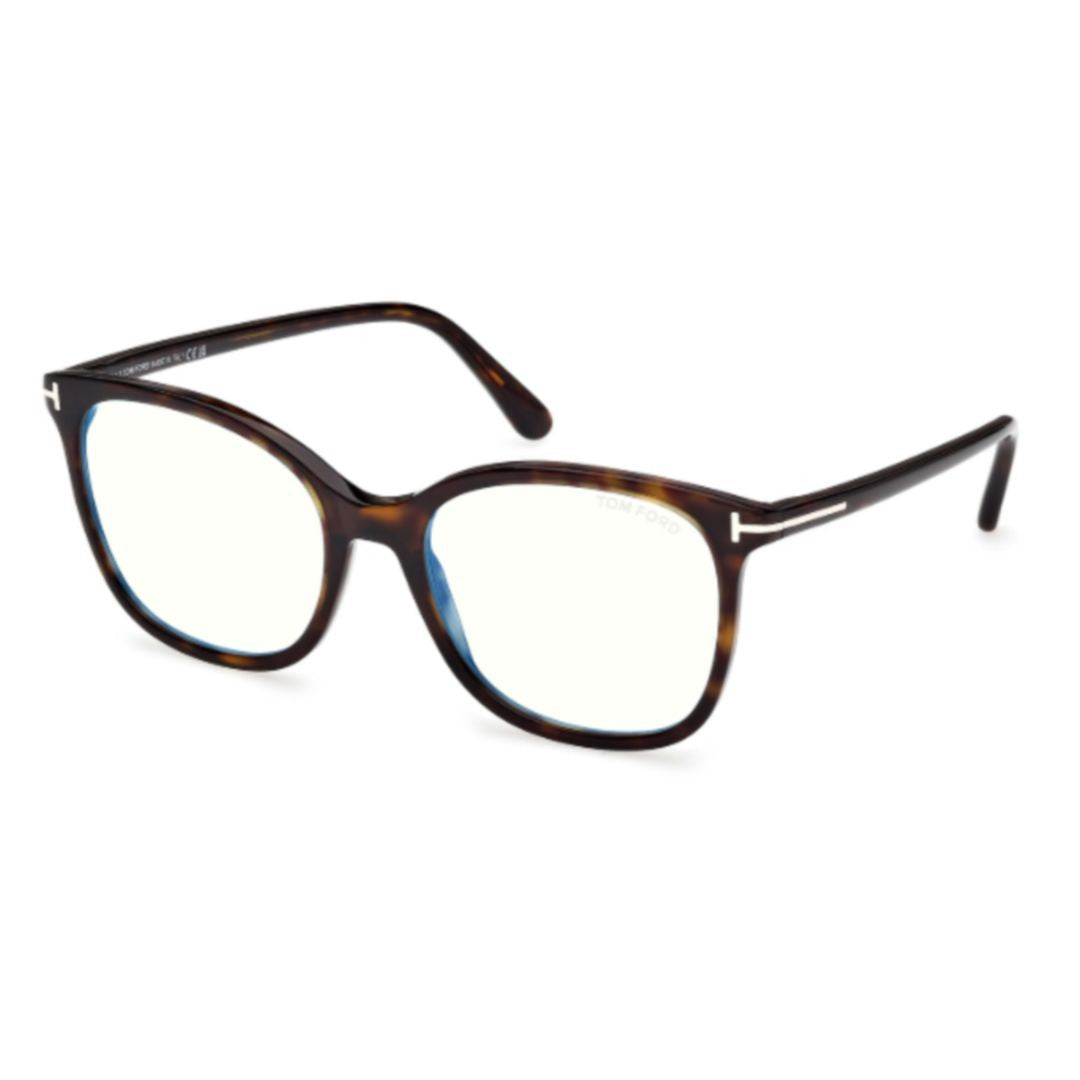 Tom Ford Ft6089-B Tortoiseshell Square Frame Eyeglasses