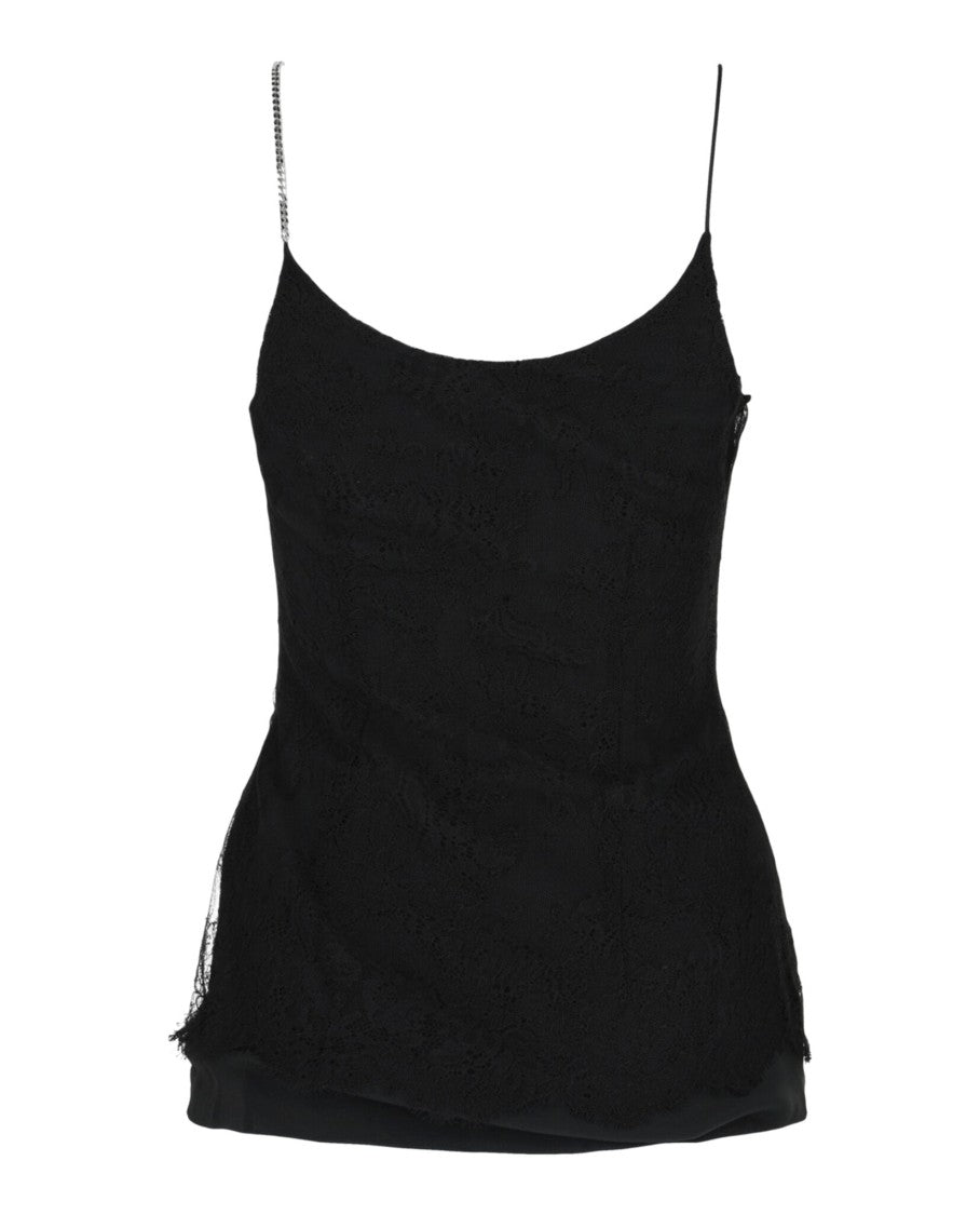 Givenchy Lace 4G Chain-Strap Cami