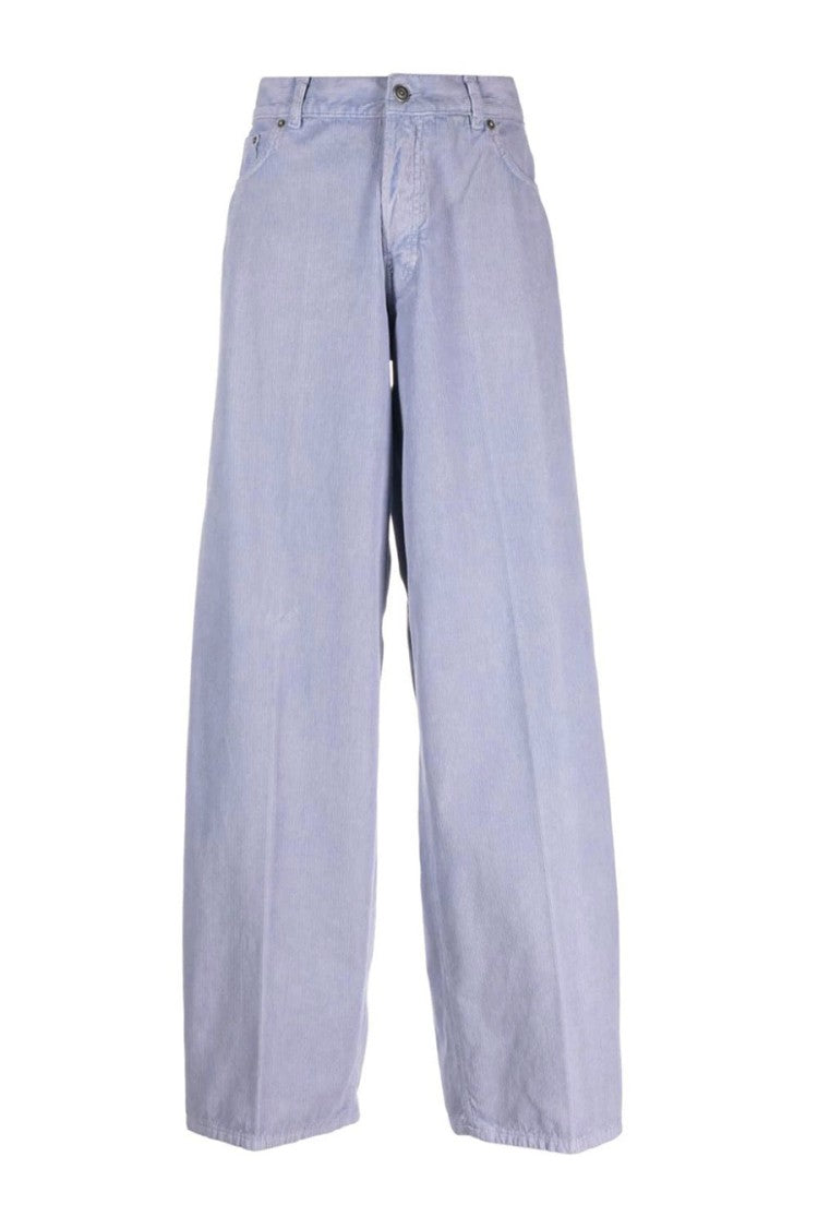 Haikure Wide-Leg Lilac High Waist Jeans