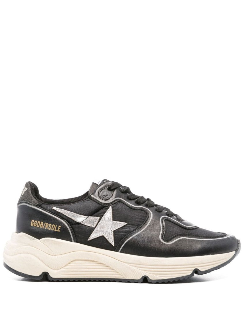 Golden Goose Black Sneakers With Star Detail And Chunky Sole