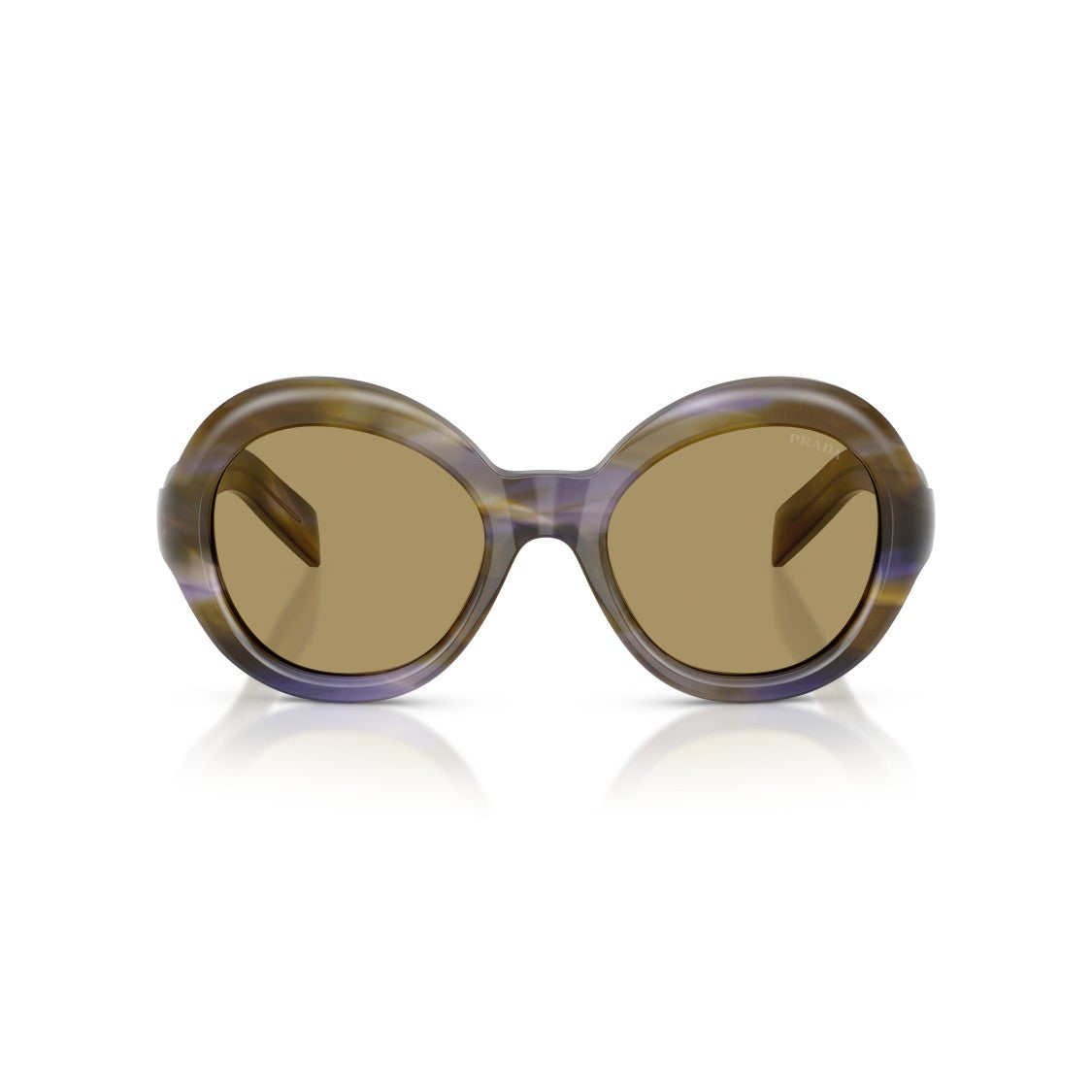 Prada 0Pr D08su Round Acetate Sunglasses