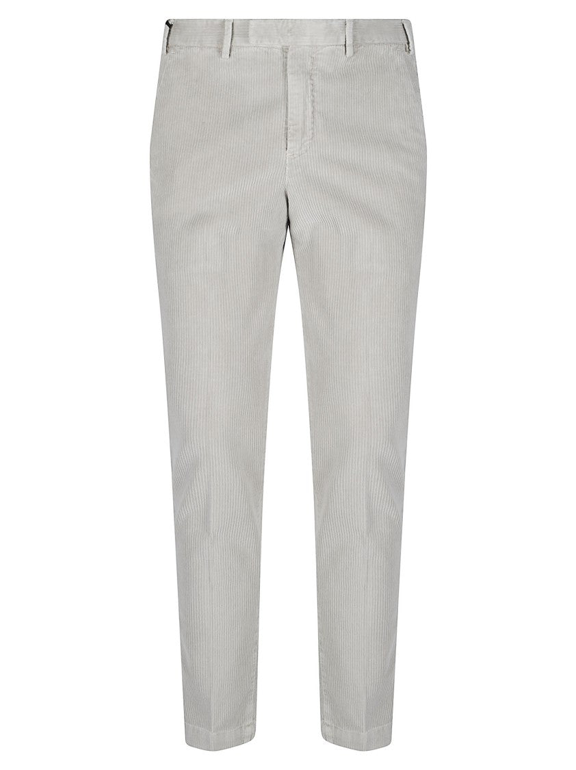 Pt Torino Master Slim Tailored Striped Cotton-Blend Pants
