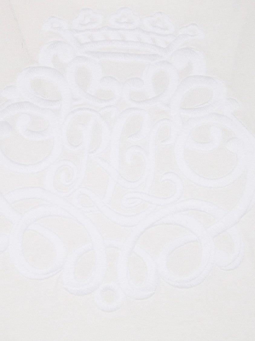 Lauren Ralph Lauren White Pima Micro Modal Tshirt