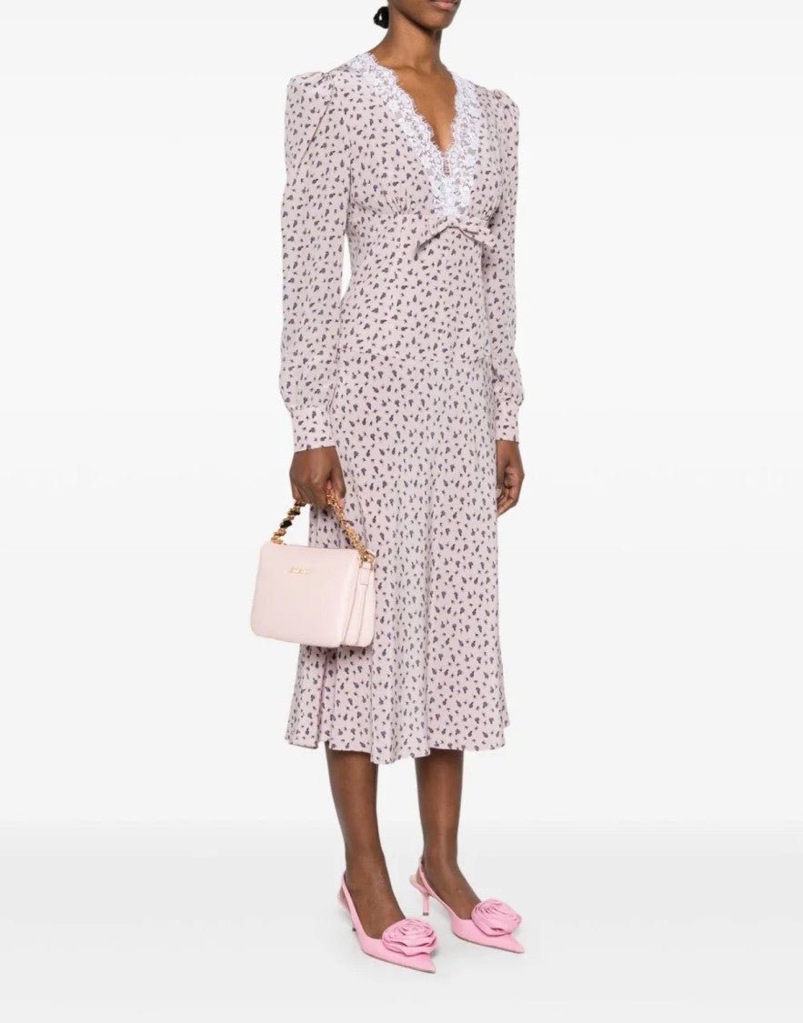 Moschino Chain Link Logo Shoulder Bag