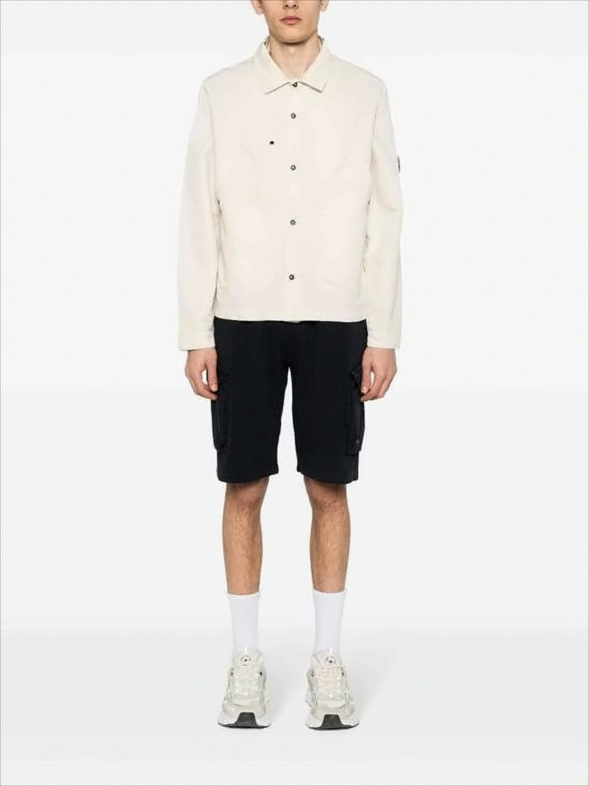 C.P. Company Relaxed Fit Long-Sleeve Shirt With Button-Up Front