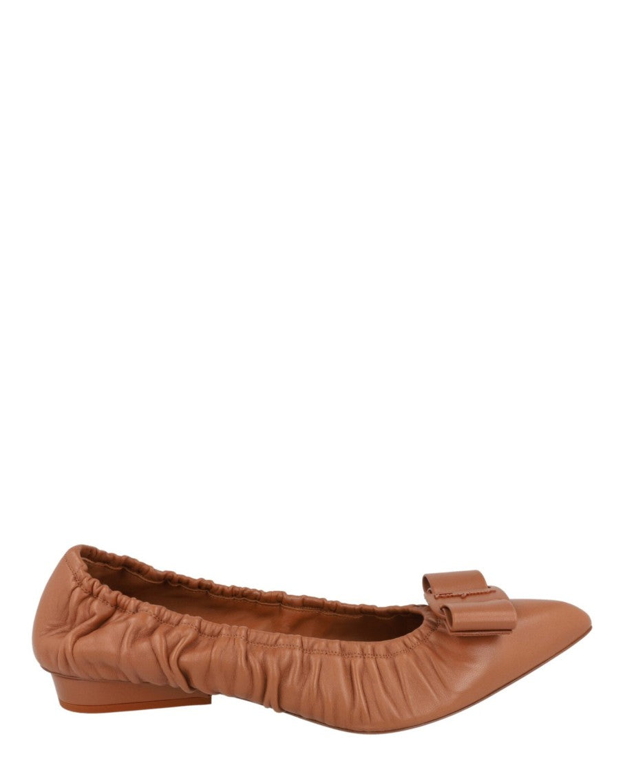 Ferragamo Viva Ruff Flats - Narrow Width