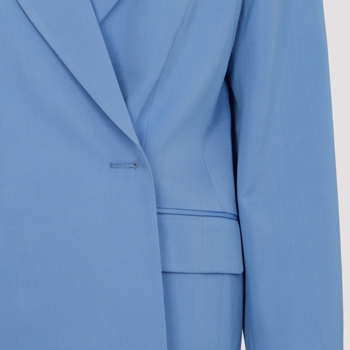 Dries Van Noten Light Blue Wool Beno Jacket