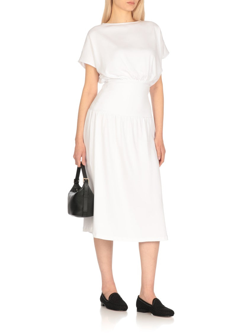 Fabiana Filippi White Coton Dress