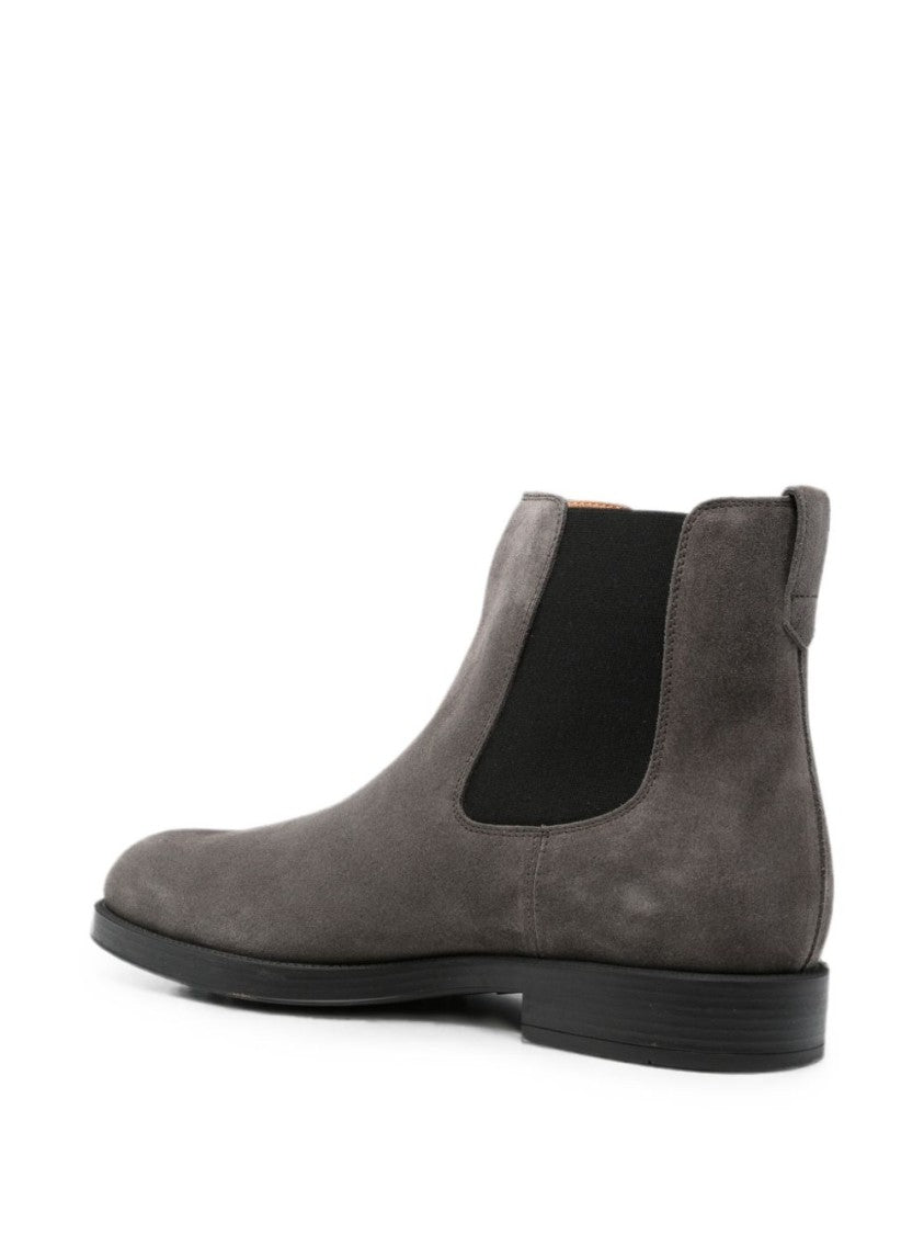 Tod's Suede Chelsea Elastic Boots