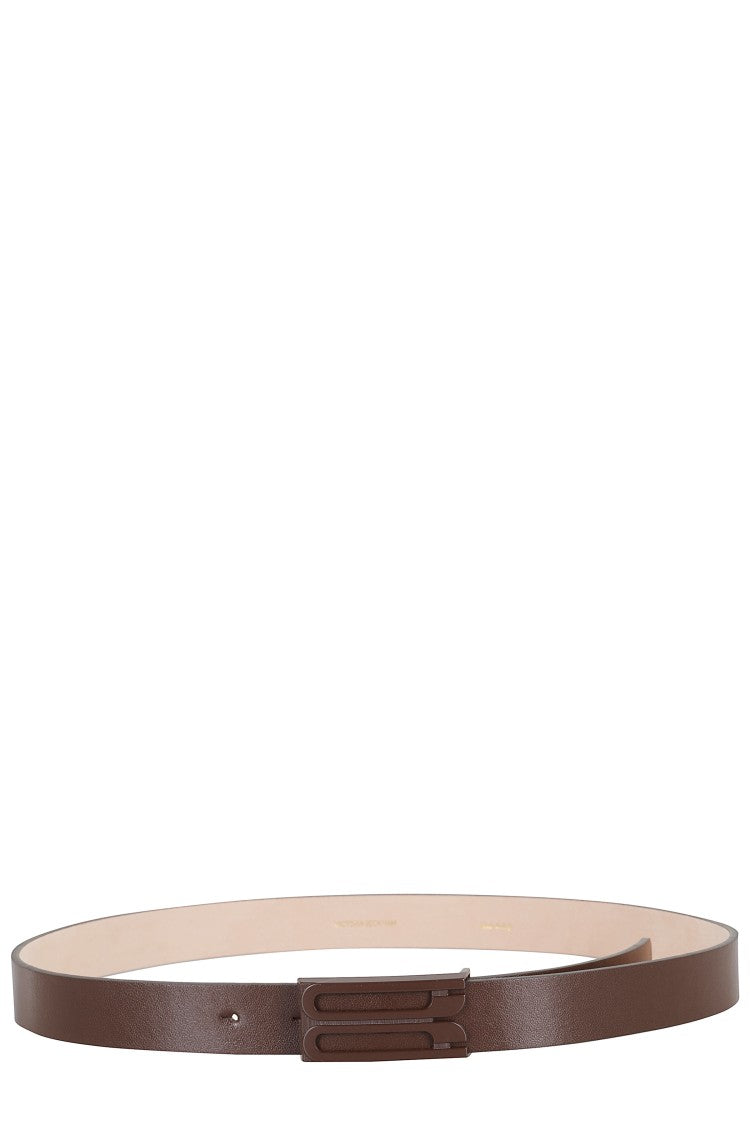 Victoria Beckham Black Tonal Regular Frame Belt