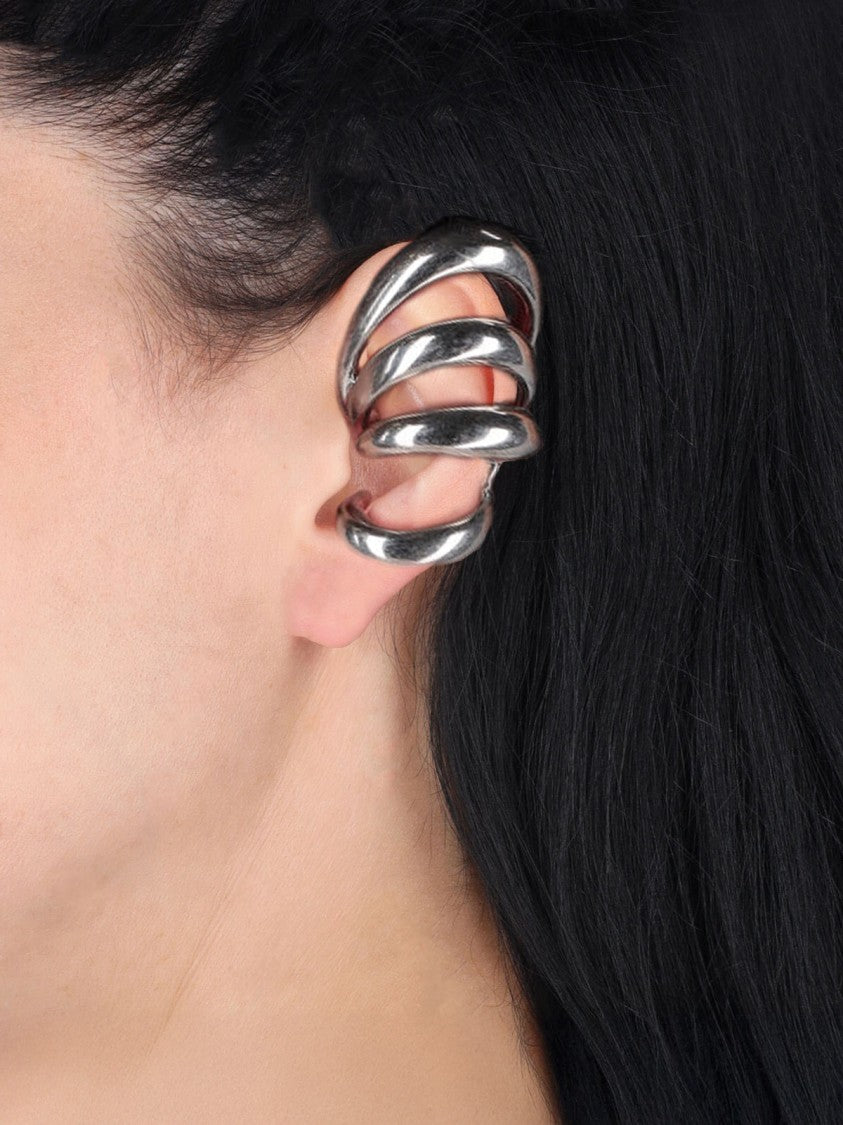 Panconesi "Multi Blow Up" Ear Cuff In Silver-Plated Brass