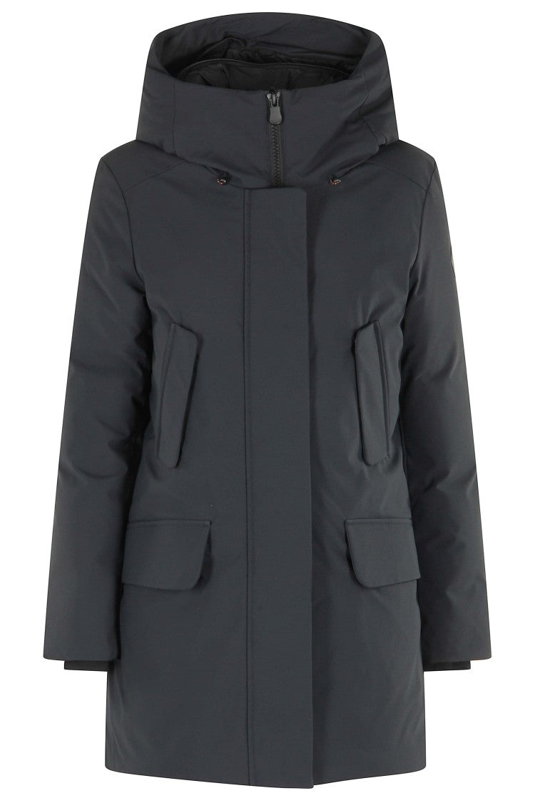 Save The Duck Matte Finish Padded Coat With Adjustable Hood