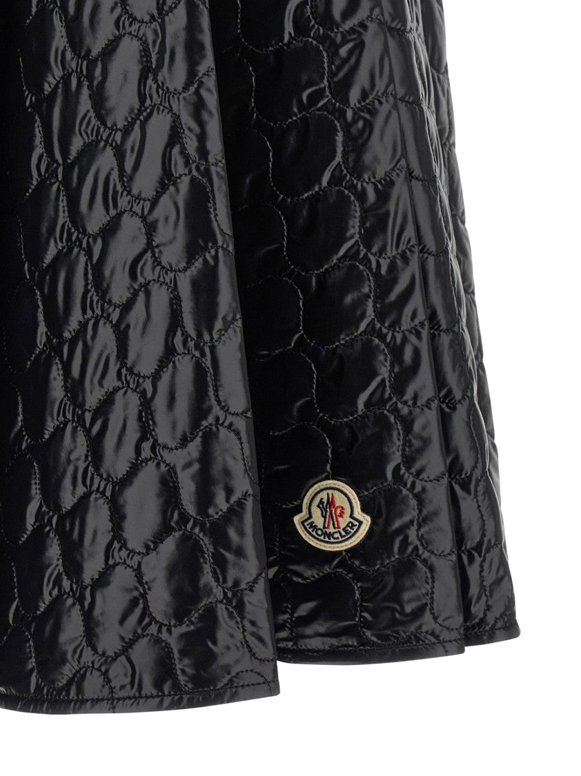 Moncler Laqué Nylon Skirt
