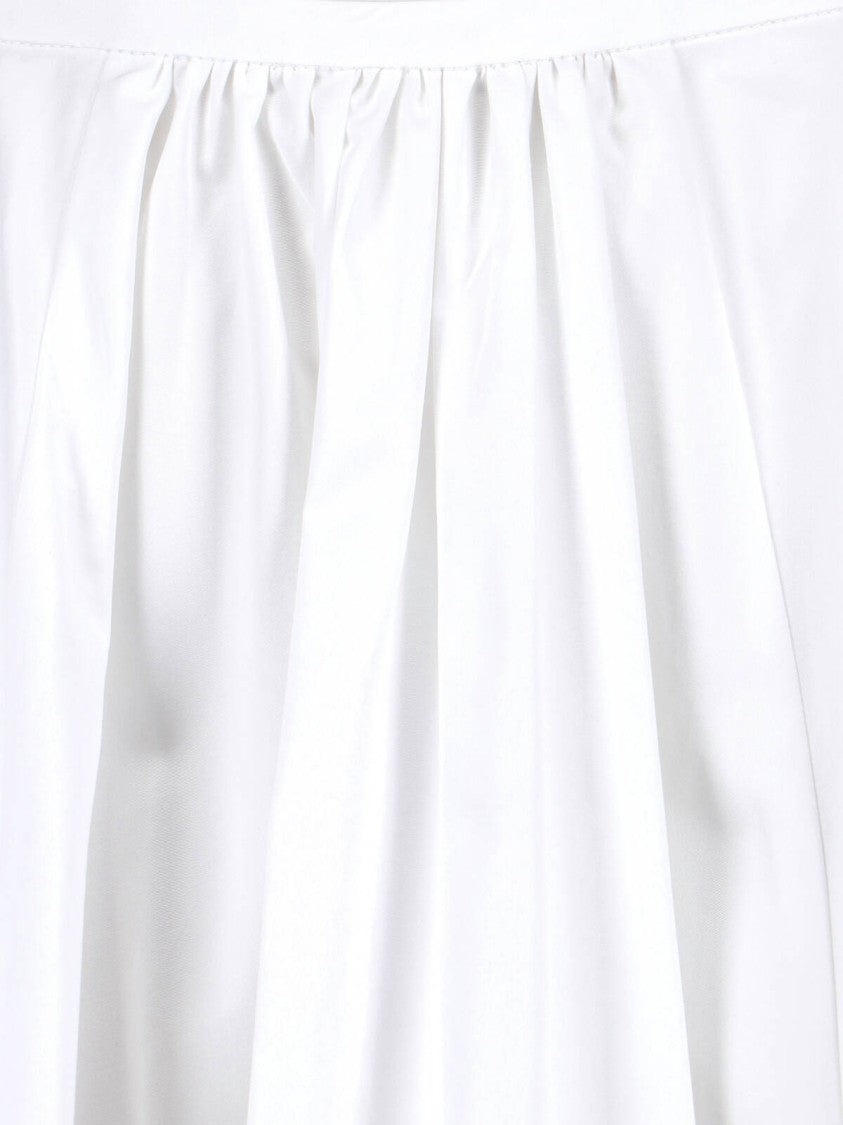 Aspesi White Midi Skirt