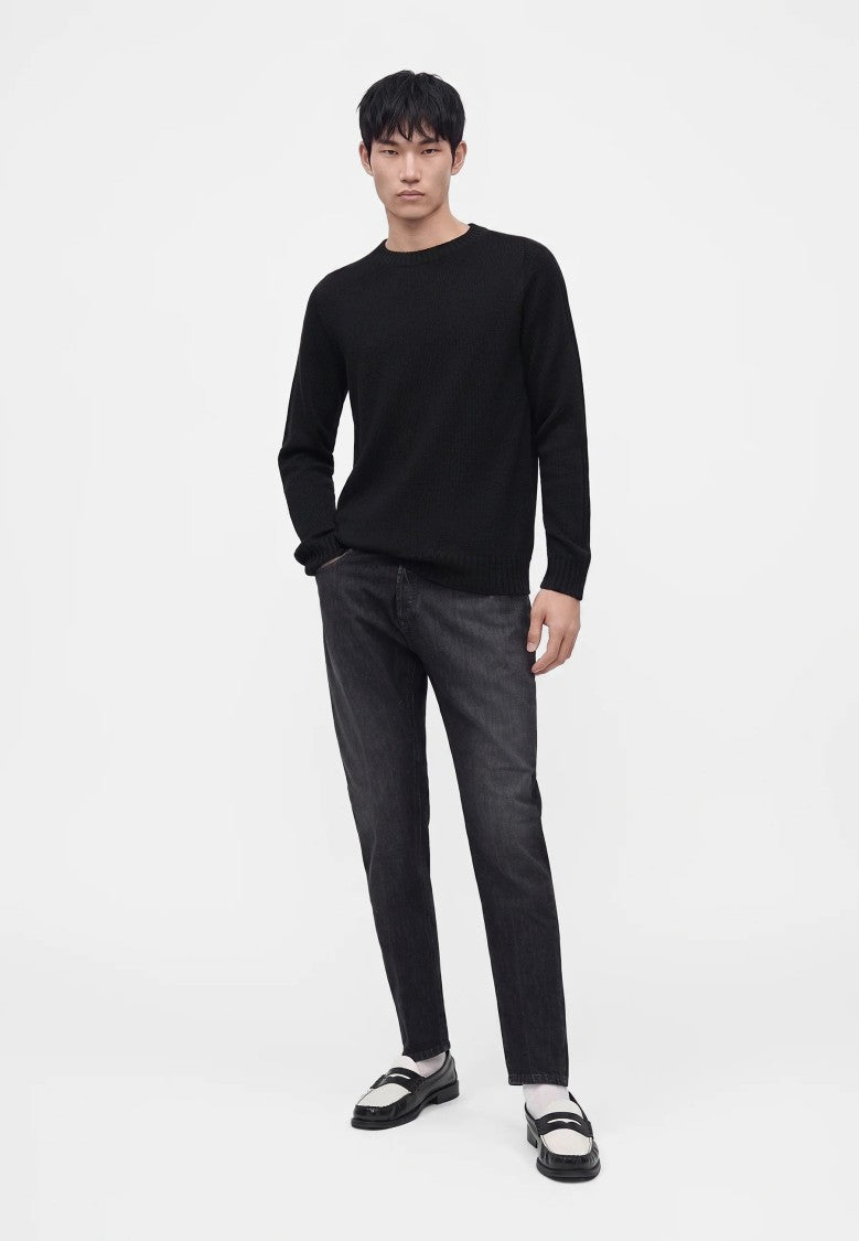 Dondup Ribbed Crew Neck Knit Sweater