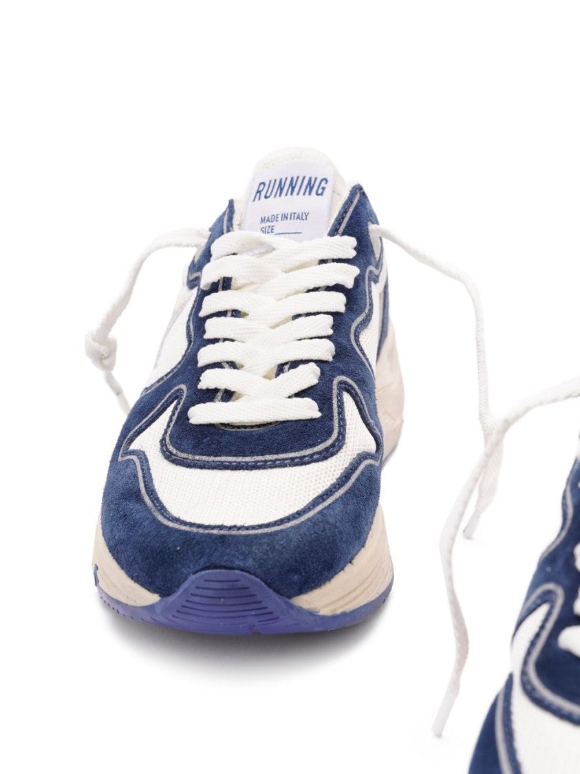 Golden Goose Sporty Sneakers With Suede Detailing And Rubber Sole