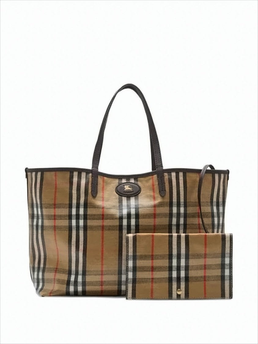 Burberry Classic Check Medium Tote Bag