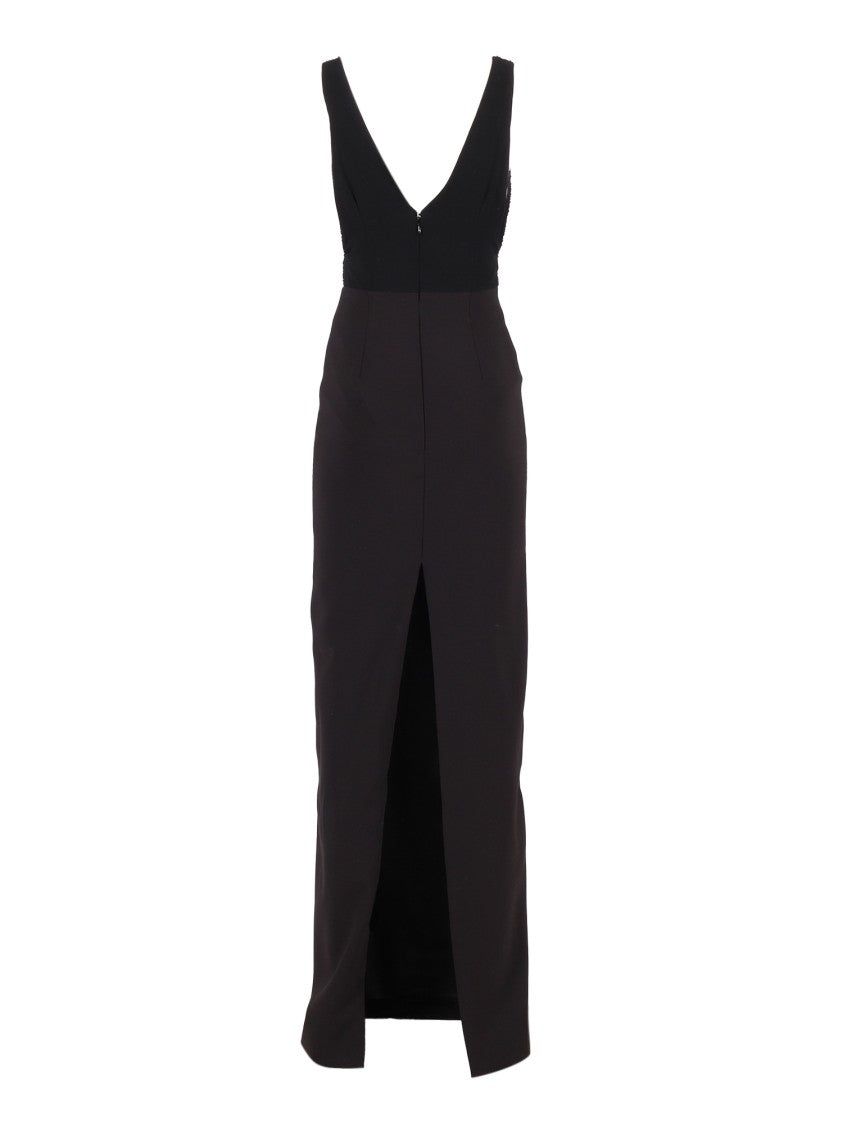 Elisabetta Franchi Form-Fitting Dress With Clean Lines