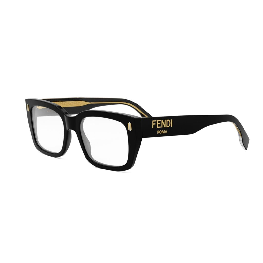 Fendi Fe50094i Rectangular Frame Eyeglasses