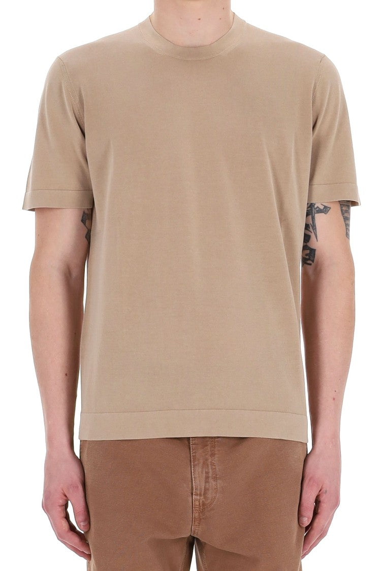 Drumohr Frosted Superlight Cotton T-Shirt