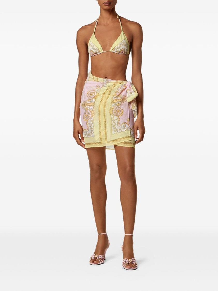 Versace Baroque Print Sheer Scarf
