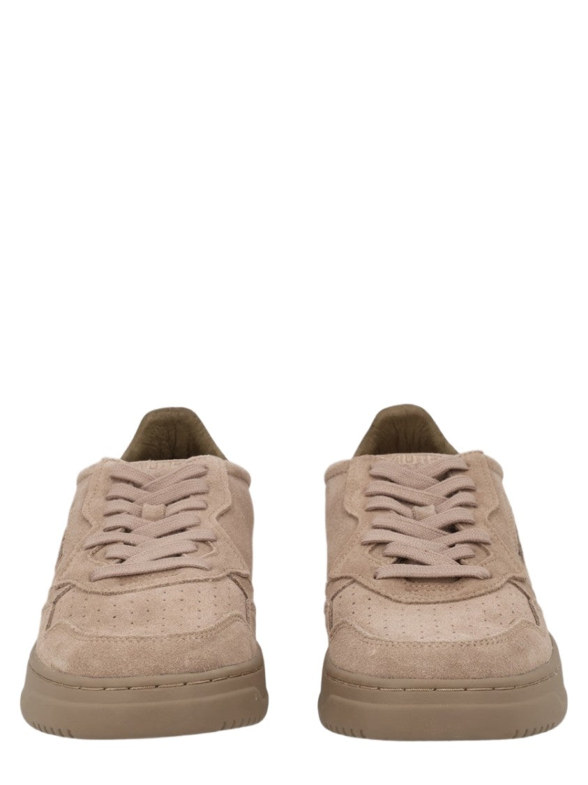 Autry Multicolour Low-Top Suede Leather Sneakers