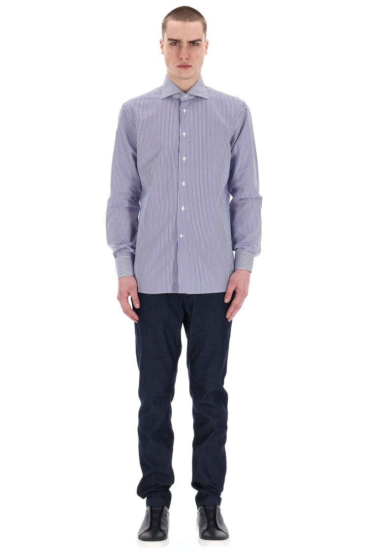 Borriello Cotton Tailored Stripe Shirt