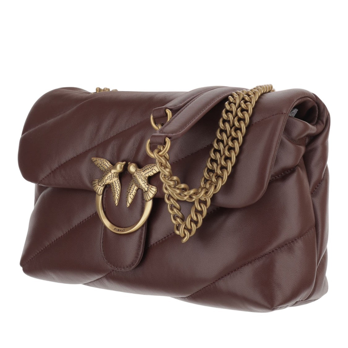 Pinko Quilted Nappa Leather Bag