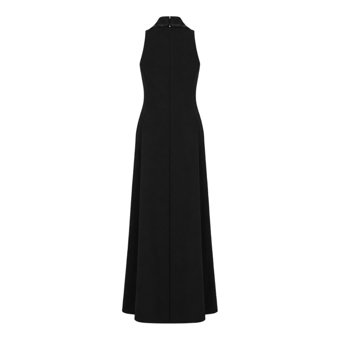 Elisabetta Franchi Bead Embellished Plunging Evening Dress