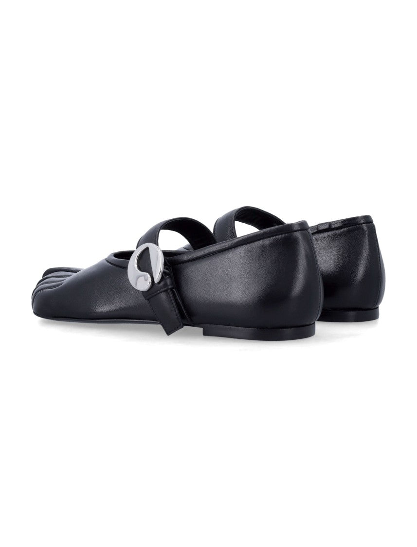 Coperni 5T Leather Ballerinas