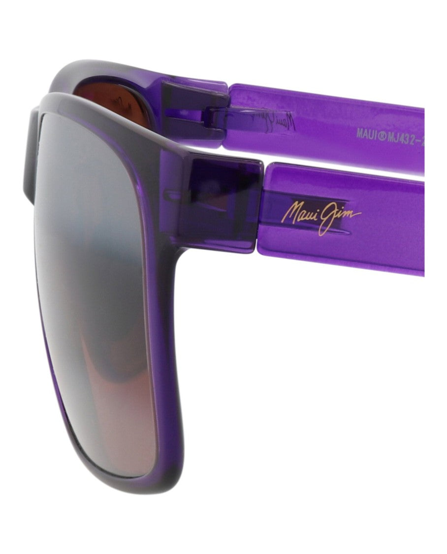 Maui Jim Square-Frame Nylon Sunglasses