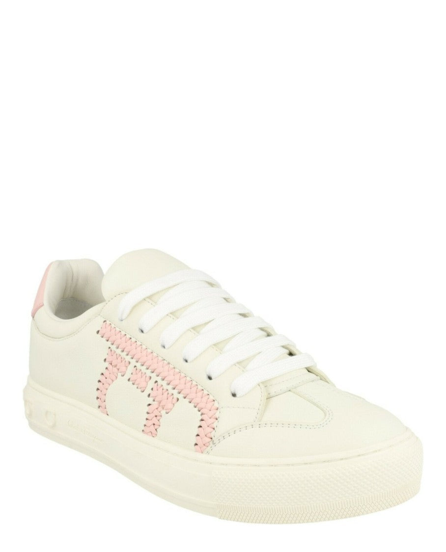 Ferragamo Pedros Gancini Low-Top Sneakers