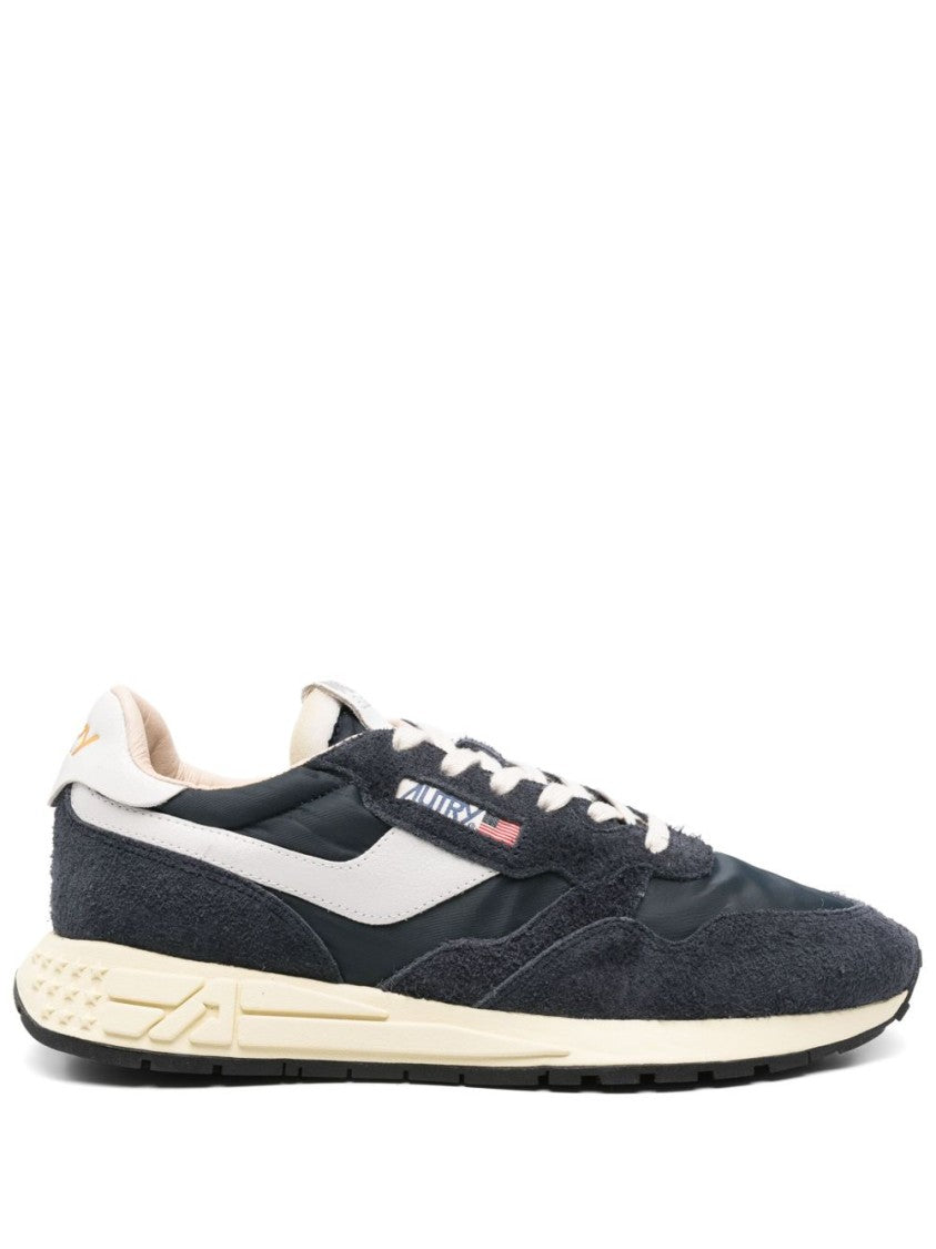 Autry Reelwind Navy Blue Low Sneakers