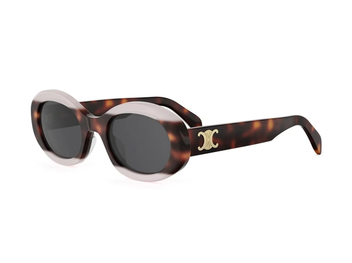 Celine Tortoiseshell Cl40194u Acetate Sunglasses