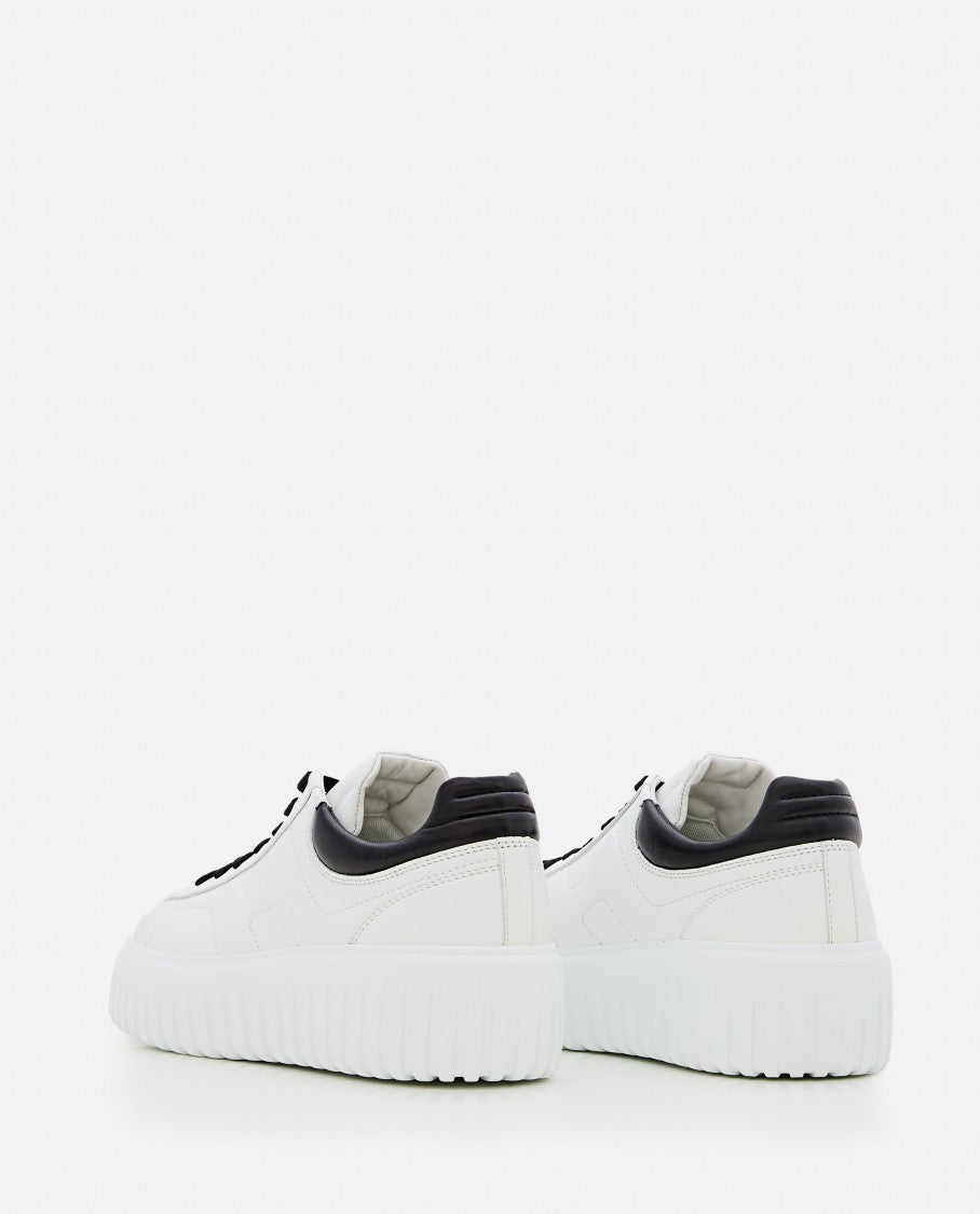 Hogan White Platform Sneakers