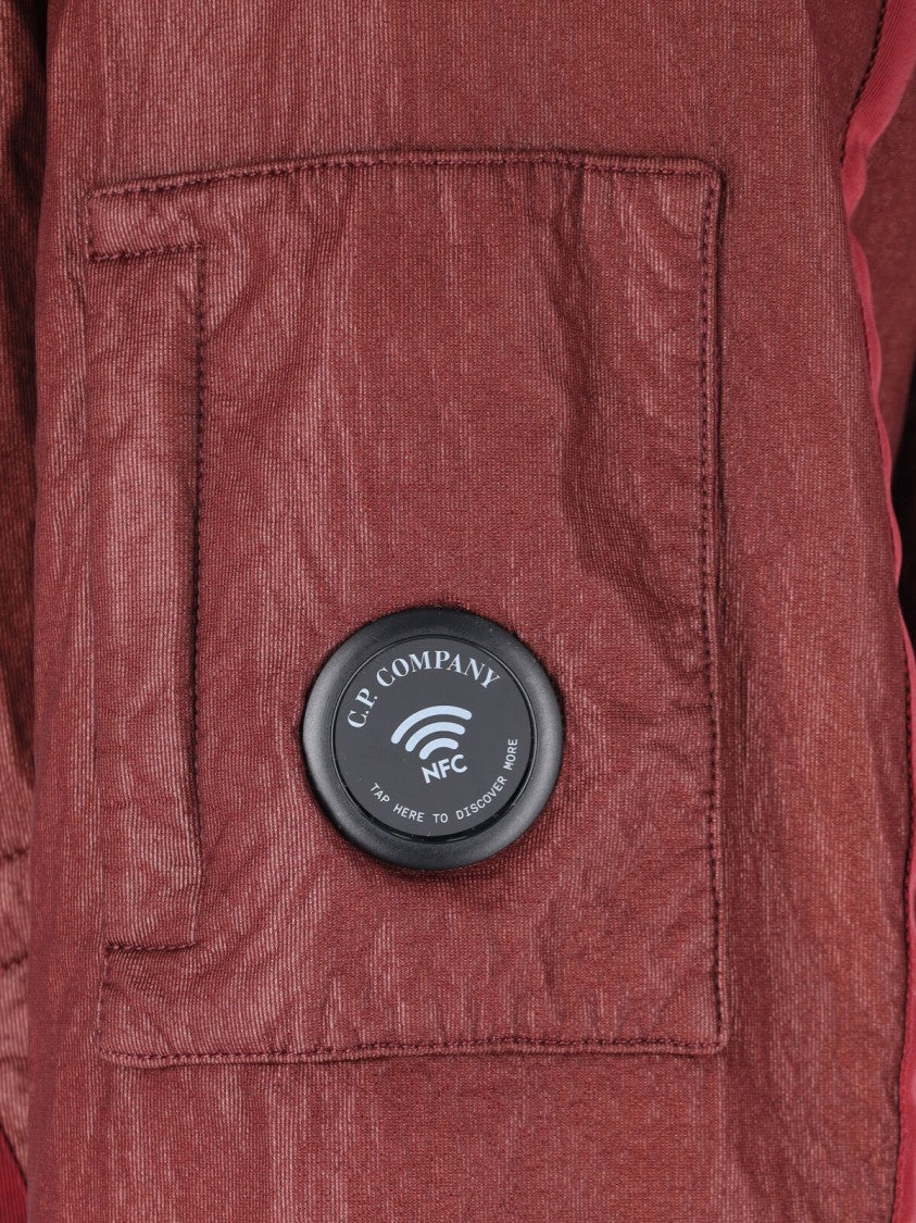 C.P. Company Burgundy Bi-Face Reversible Nylon Jacket