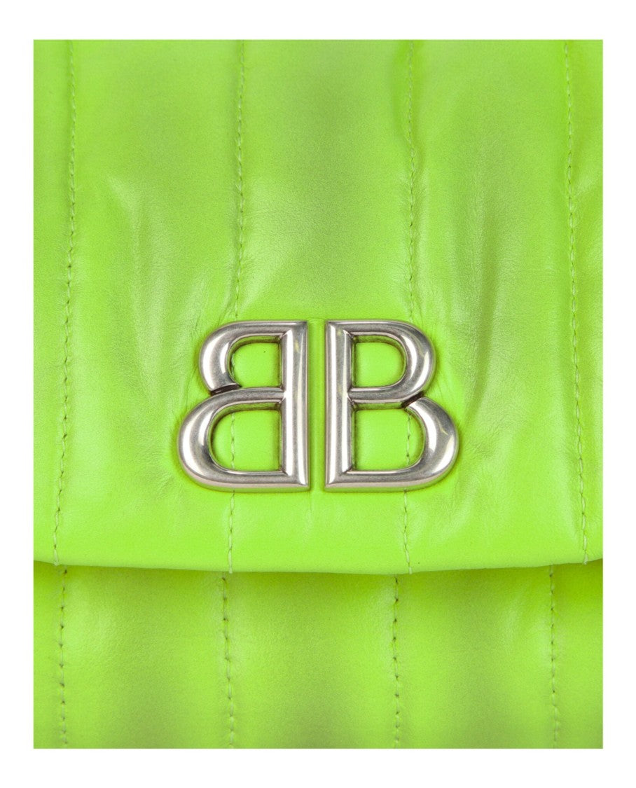 Balenciaga Monaco Sprayed Quilted Small Chain Bag