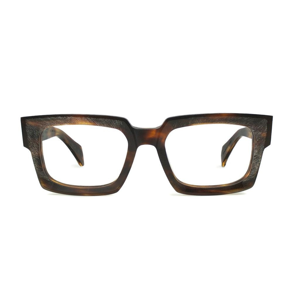 Dandy's Troy Rough Bold Oversized Rectangular Sunglasses