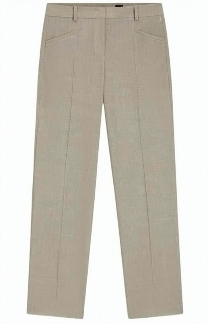 Boss Tilda9 Melange Straight Leg Trousers